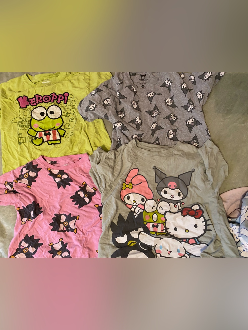 Sanrio’s Women’s 7 Lot bundle. XS, S Sweater  Shirt Cinnamoroll, Kerpoppi, ext… - Picture 9 of 12